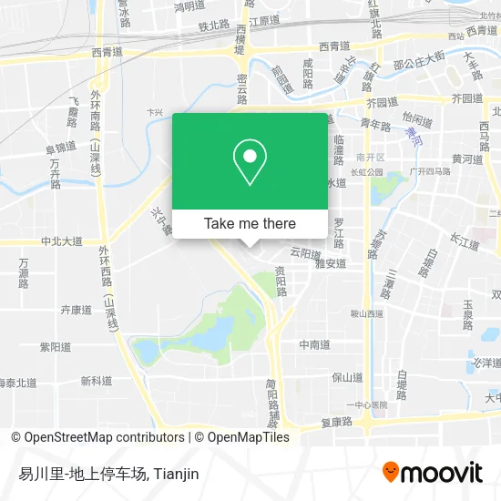 易川里-地上停车场 map