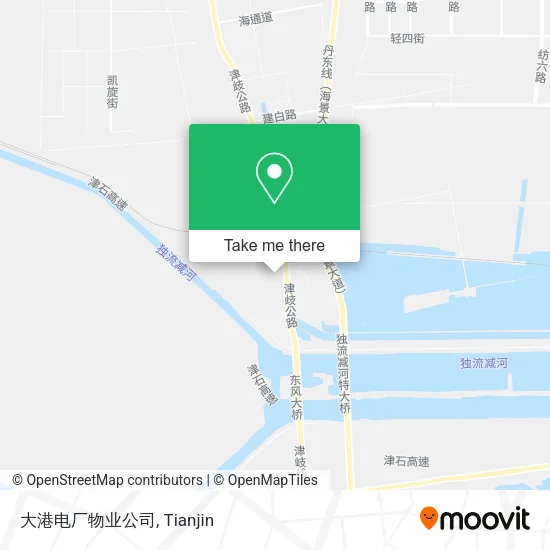 大港电厂物业公司 map