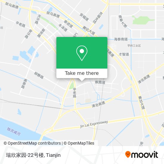 瑞欣家园-22号楼 map