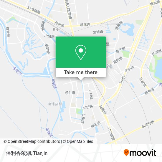 保利香颂湖 map