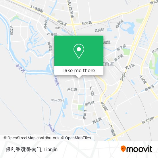 保利香颂湖-南门 map