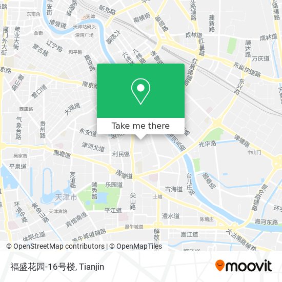福盛花园-16号楼 map