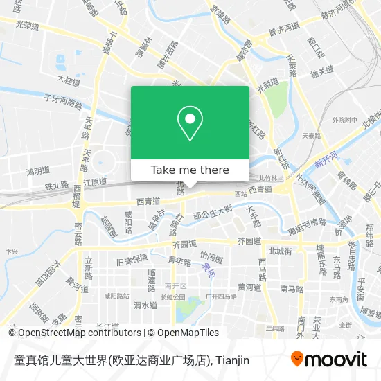 童真馆儿童大世界(欧亚达商业广场店) map