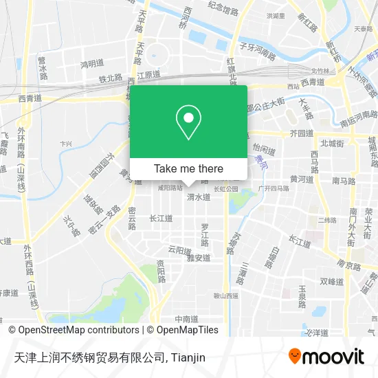 天津上润不绣钢贸易有限公司 map