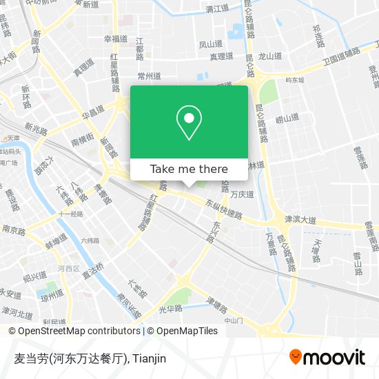 麦当劳(河东万达餐厅) map