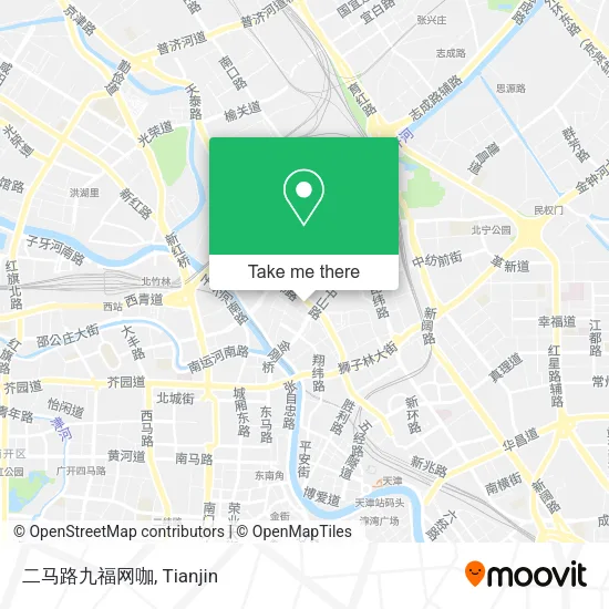 二马路九福网咖 map