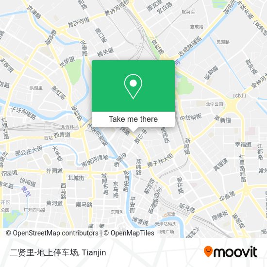 二贤里-地上停车场 map