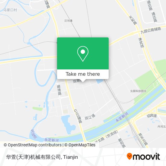 华萱(天津)机械有限公司 map