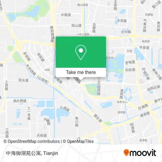 中海御湖苑公寓 map