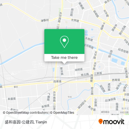 盛和嘉园-公建四 map