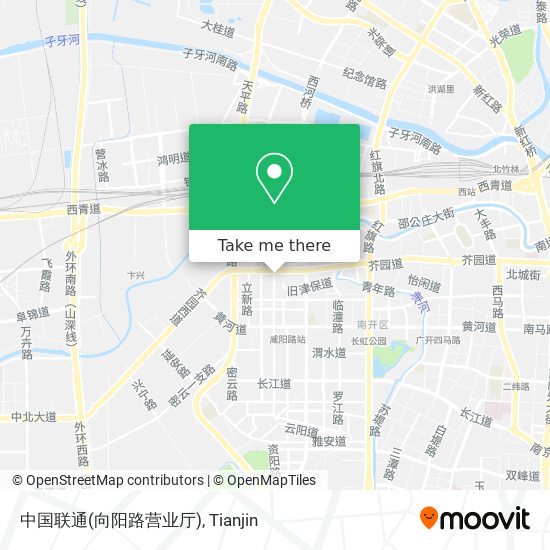 中国联通(向阳路营业厅) map