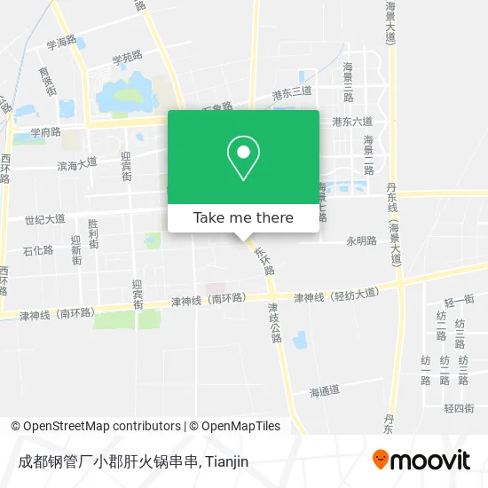 成都钢管厂小郡肝火锅串串 map