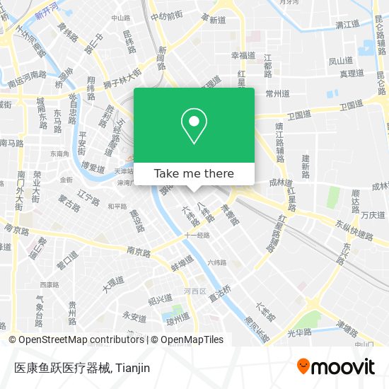 医康鱼跃医疗器械 map