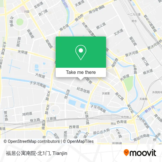 福居公寓南院-北1门 map