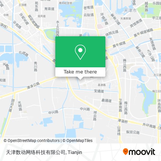 天津数动网络科技有限公司 map