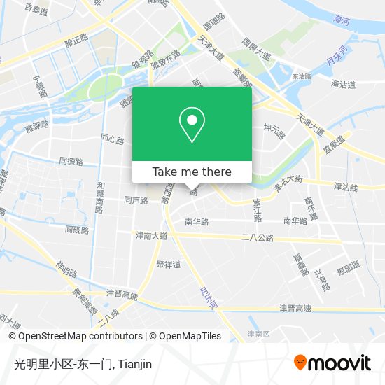光明里小区-东一门 map