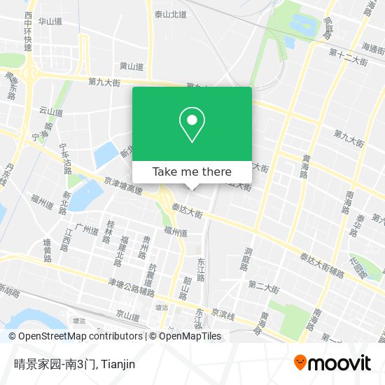 晴景家园-南3门 map