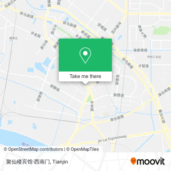 聚仙楼宾馆-西南门 map