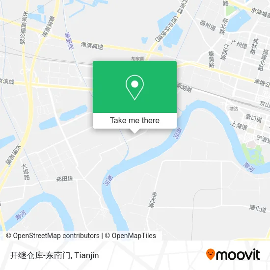 开继仓库-东南门 map
