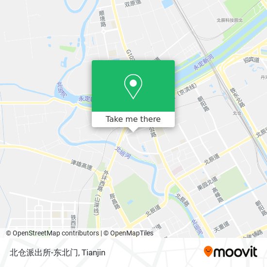 北仓派出所-东北门 map