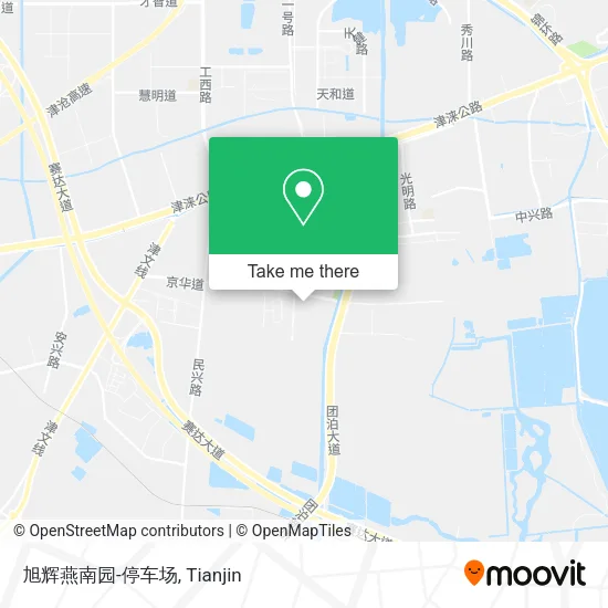 旭辉燕南园-停车场 map
