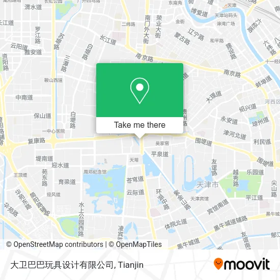 大卫巴巴玩具设计有限公司 map
