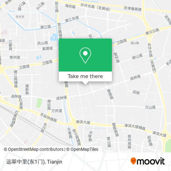 远翠中里(东1门) map