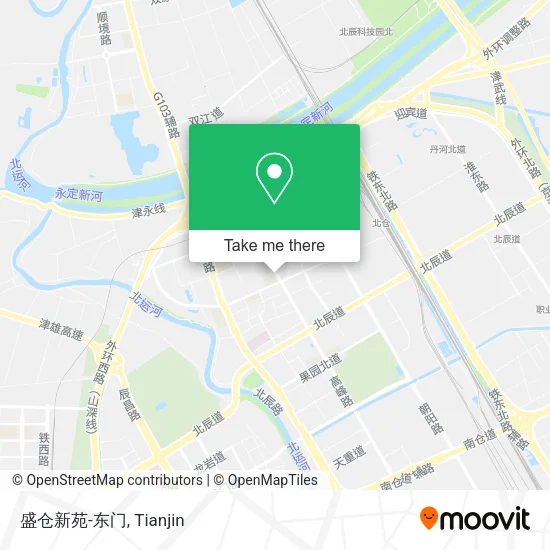 盛仓新苑-东门 map
