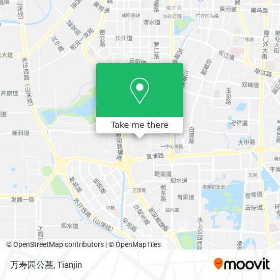 万寿园公墓 map