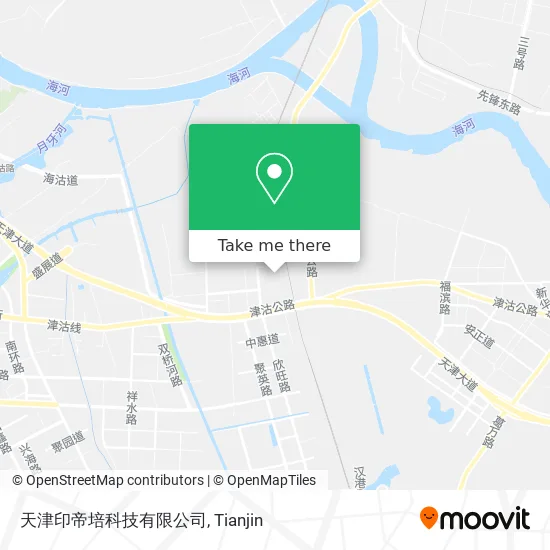 天津印帝培科技有限公司 map