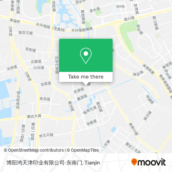 博阳鸿天津印业有限公司-东南门 map