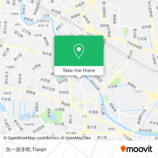 负一游泳馆 map