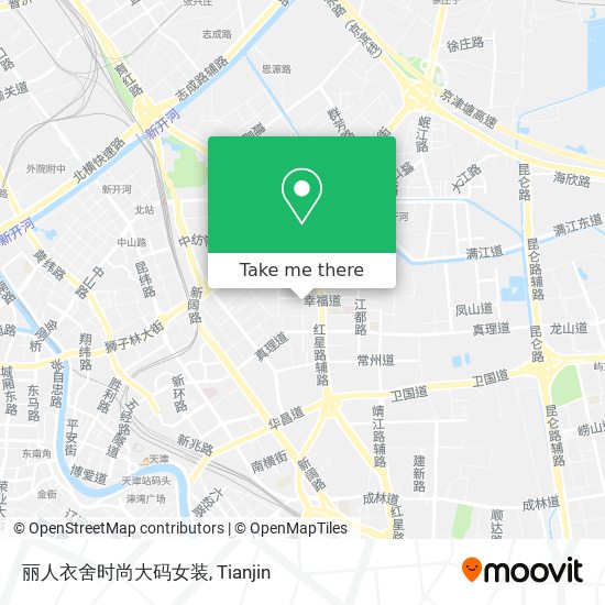 丽人衣舍时尚大码女装 map