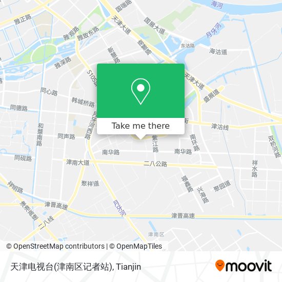 天津电视台(津南区记者站) map