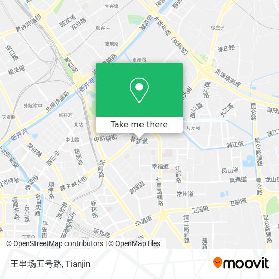 王串场五号路 map