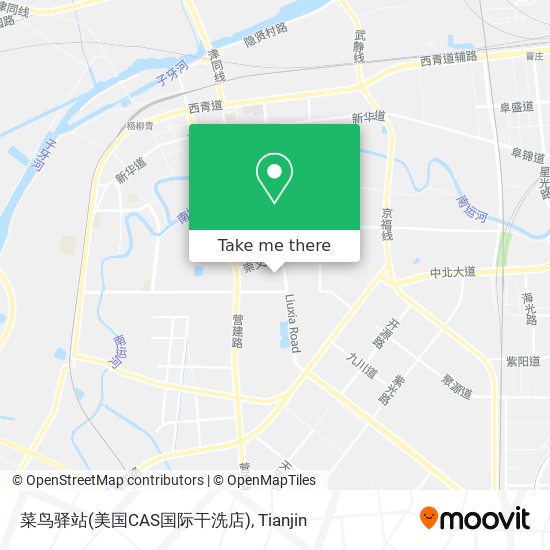 菜鸟驿站(美国CAS国际干洗店) map