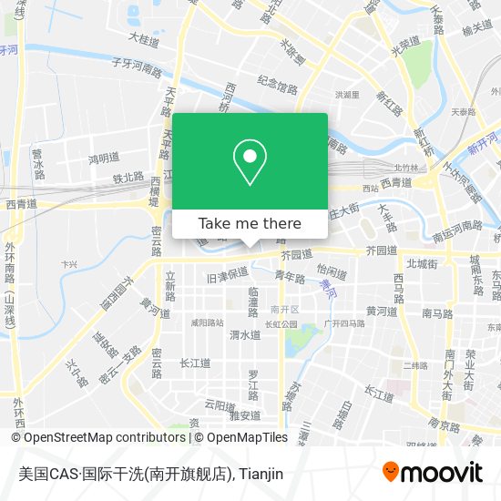 美国CAS·国际干洗(南开旗舰店) map