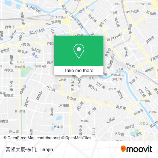 富顿大厦-东门 map