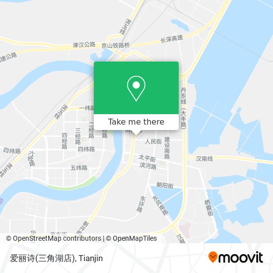 爱丽诗(三角湖店) map