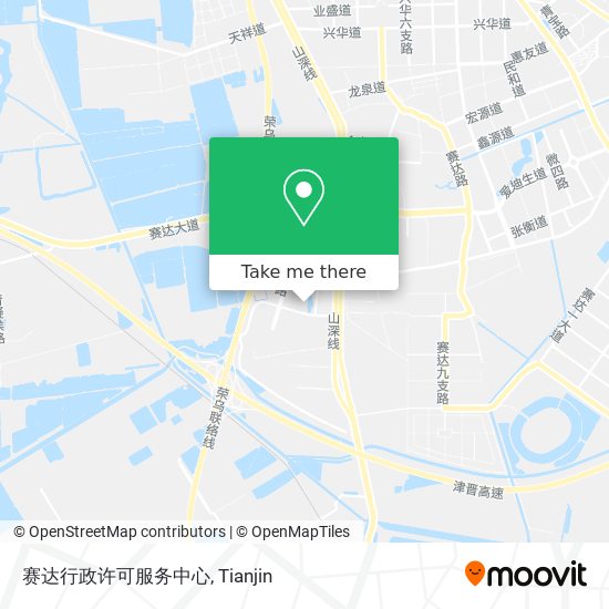赛达行政许可服务中心 map