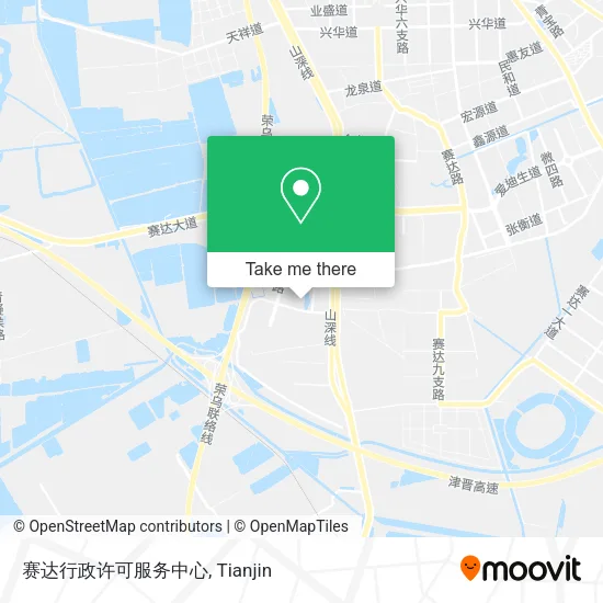 赛达行政许可服务中心 map