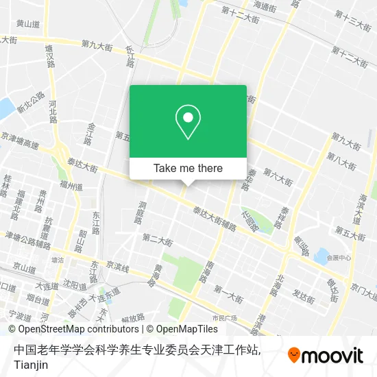 中国老年学学会科学养生专业委员会天津工作站 map