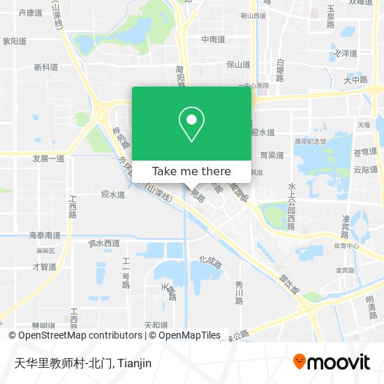 天华里教师村-北门 map