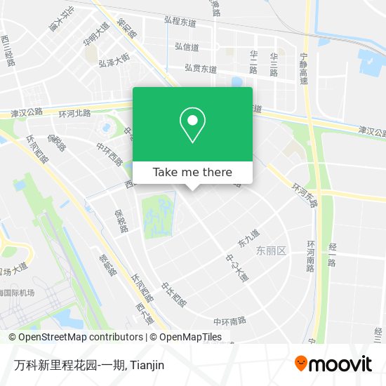 万科新里程花园-一期 map