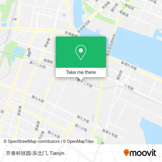开泰科技园-东北门 map