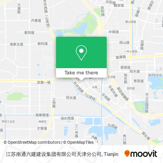 江苏南通六建建设集团有限公司天津分公司 map