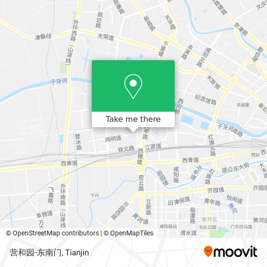 营和园-东南门 map