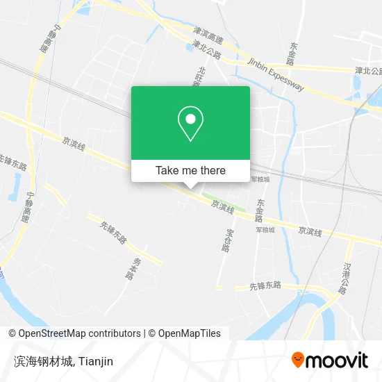 滨海钢材城 map