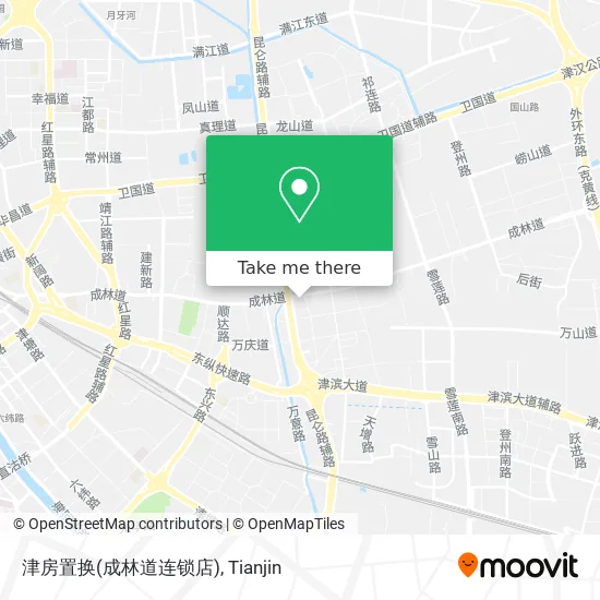津房置换(成林道连锁店) map
