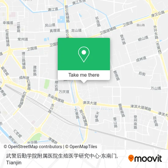 武警后勤学院附属医院生殖医学研究中心-东南门 map